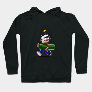 Skateboarding blooper! Hoodie